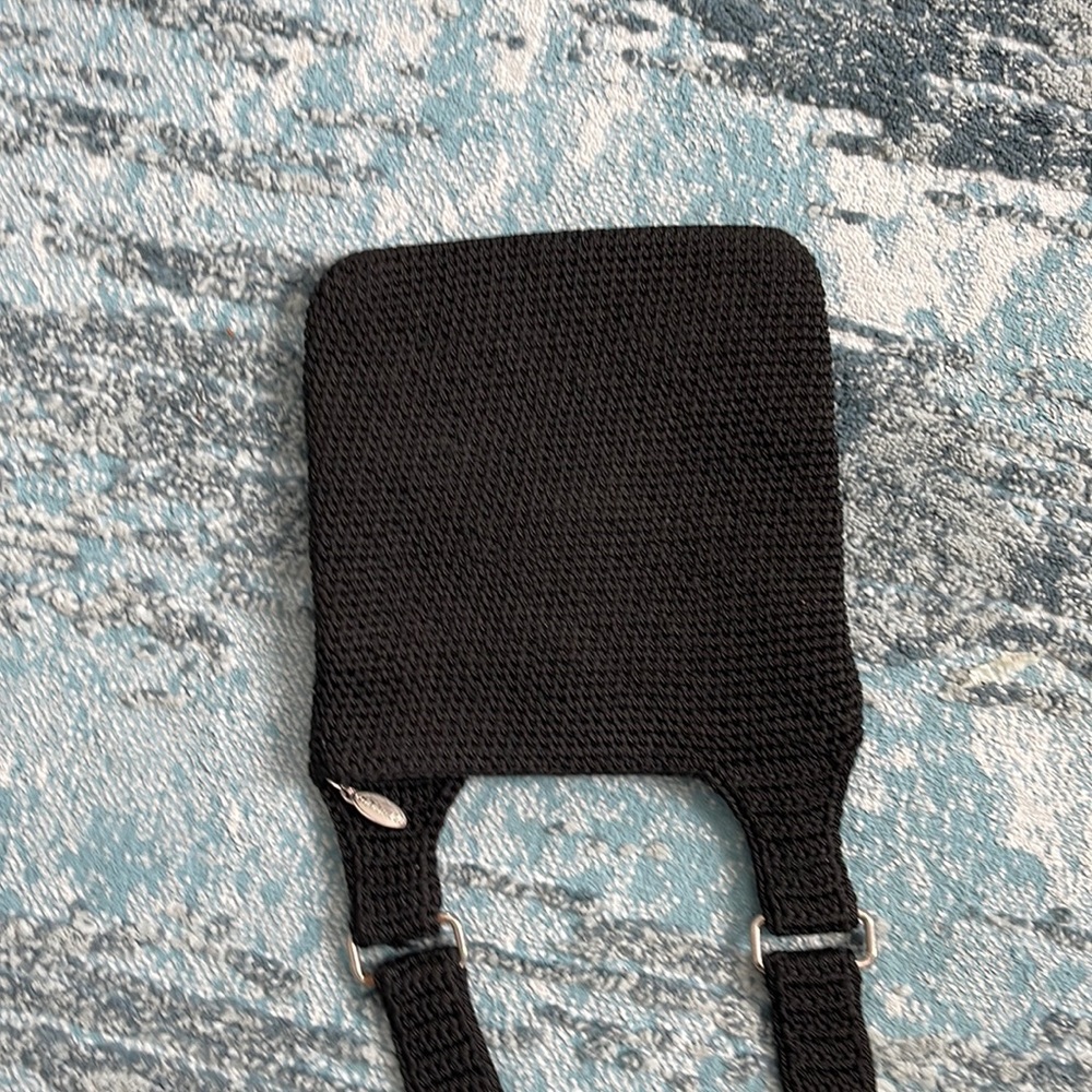 Crossbody Black knit old navy purse barely used